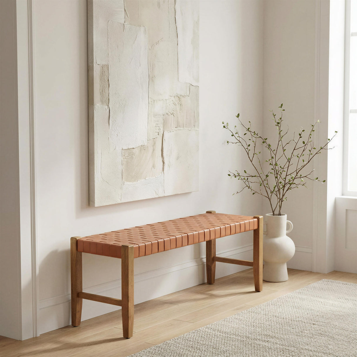 ZUO Bandani Bench Tan