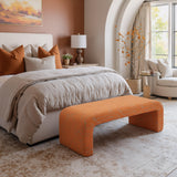 ZUO Nendo Bench Abstract Orange