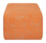 ZUO Nendo Bench Abstract Orange