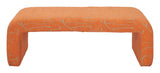 ZUO Nendo Bench Abstract Orange