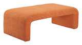 ZUO Nendo Bench Abstract Orange