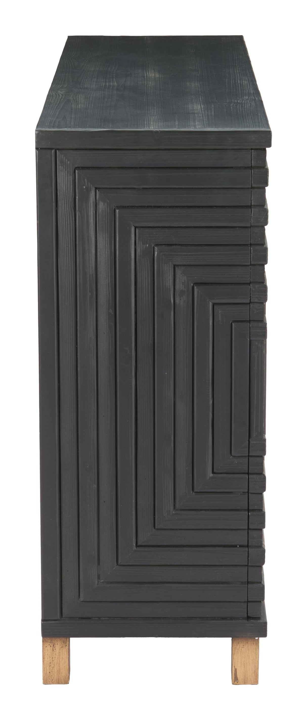 ZUO Trazo Cabinet Black