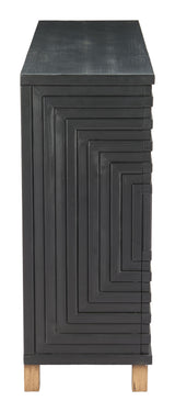 ZUO Trazo Cabinet Black