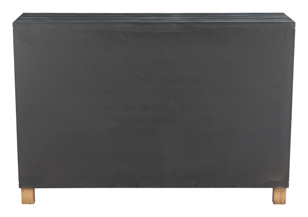 ZUO Trazo Cabinet Black