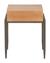 ZUO Verec Side Table Natural