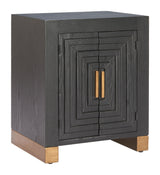 ZUO Trazo Side Table Black