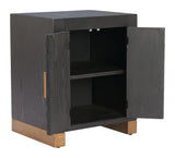 ZUO Trazo Side Table Black