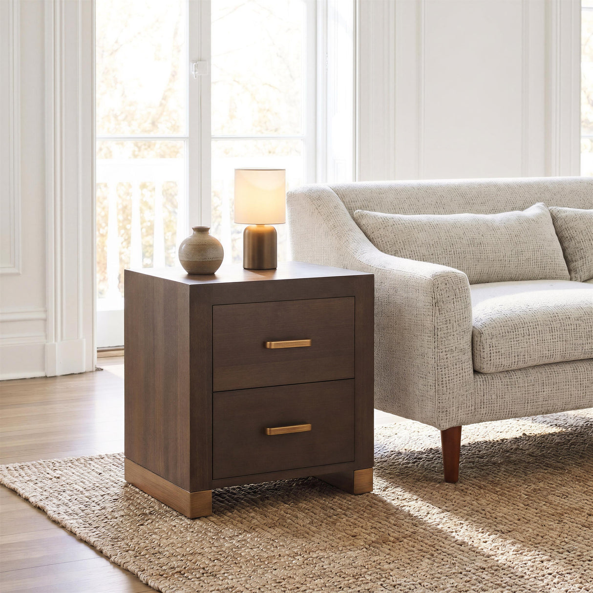 ZUO Sivar Side Table Espresso