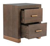ZUO Sivar Side Table Espresso