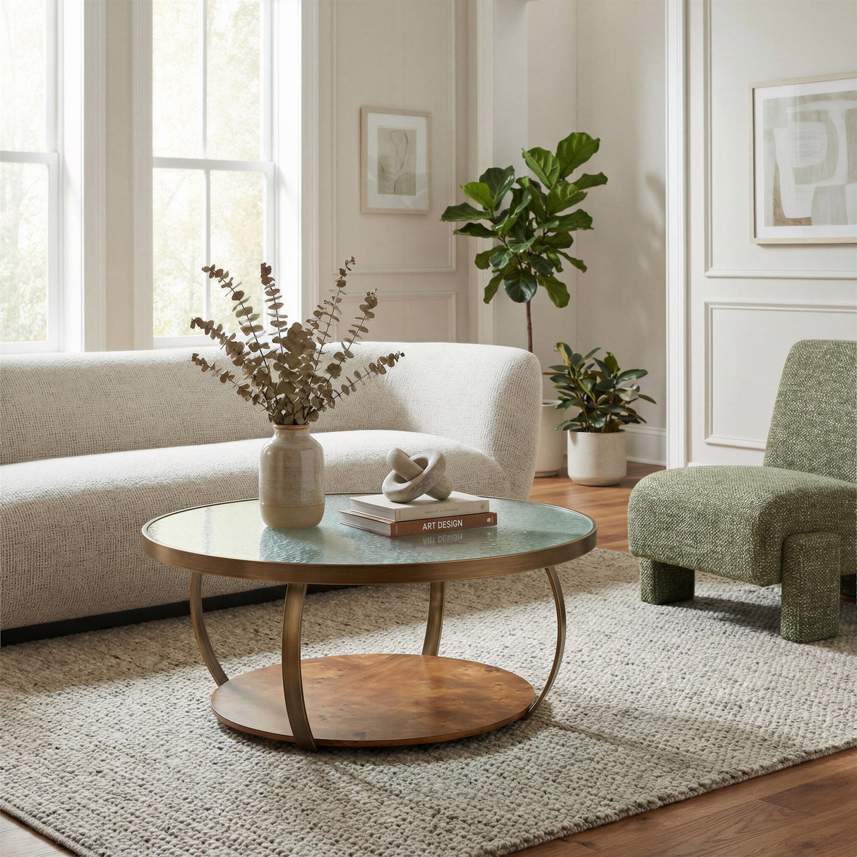 ZUO Gara Coffee Table Multicolor
