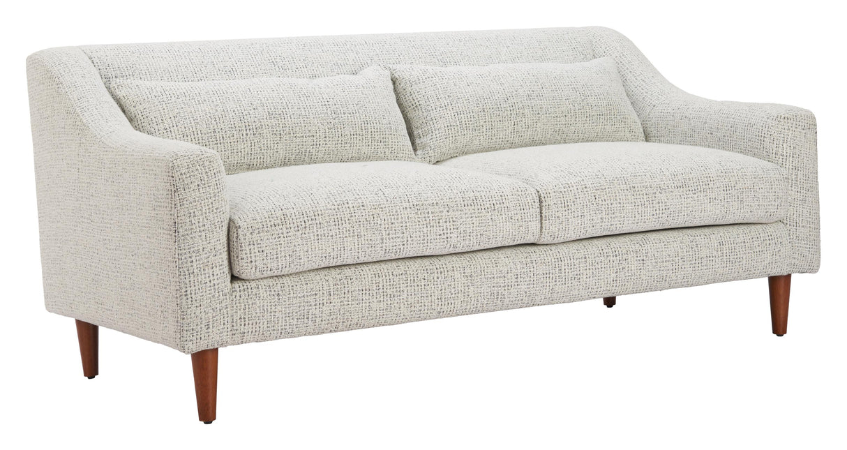 ZUO Koseli Loveseat Pewter Gray