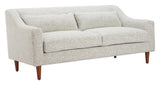 ZUO Koseli Loveseat Pewter Gray