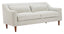 ZUO Koseli Loveseat Pewter Gray