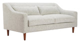 ZUO Koseli Loveseat Pewter Gray