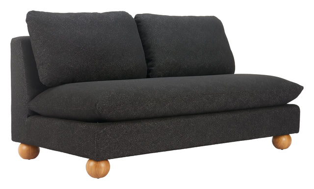 ZUO Minze Loveseat Black