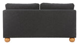 ZUO Minze Loveseat Black