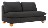 ZUO Minze Loveseat Black