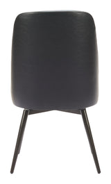 ZUO Keppel Swivel Dining Chair (Set of 2) Black
