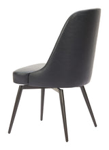 ZUO Keppel Swivel Dining Chair (Set of 2) Black