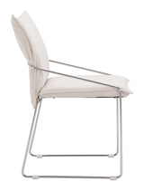 ZUO Pola Dining Chair (Set of 2) White