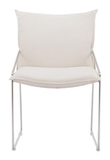 ZUO Pola Dining Chair (Set of 2) White