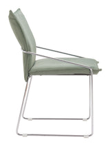 ZUO Pola Dining Chair (Set of 2) Green