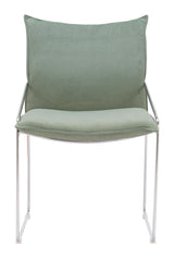 ZUO Pola Dining Chair (Set of 2) Green