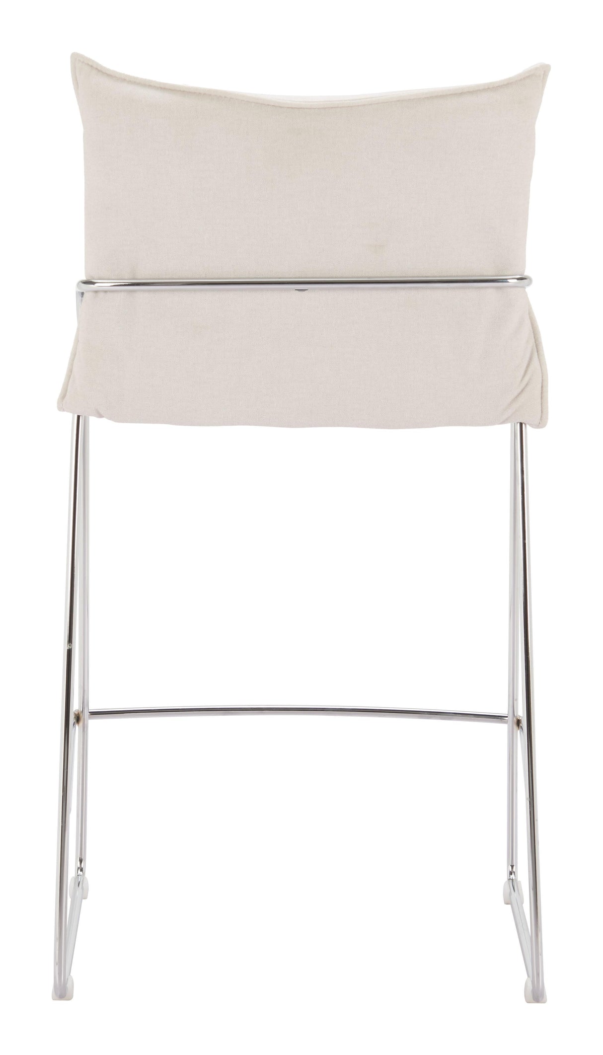 ZUO Pola Counter Stool White