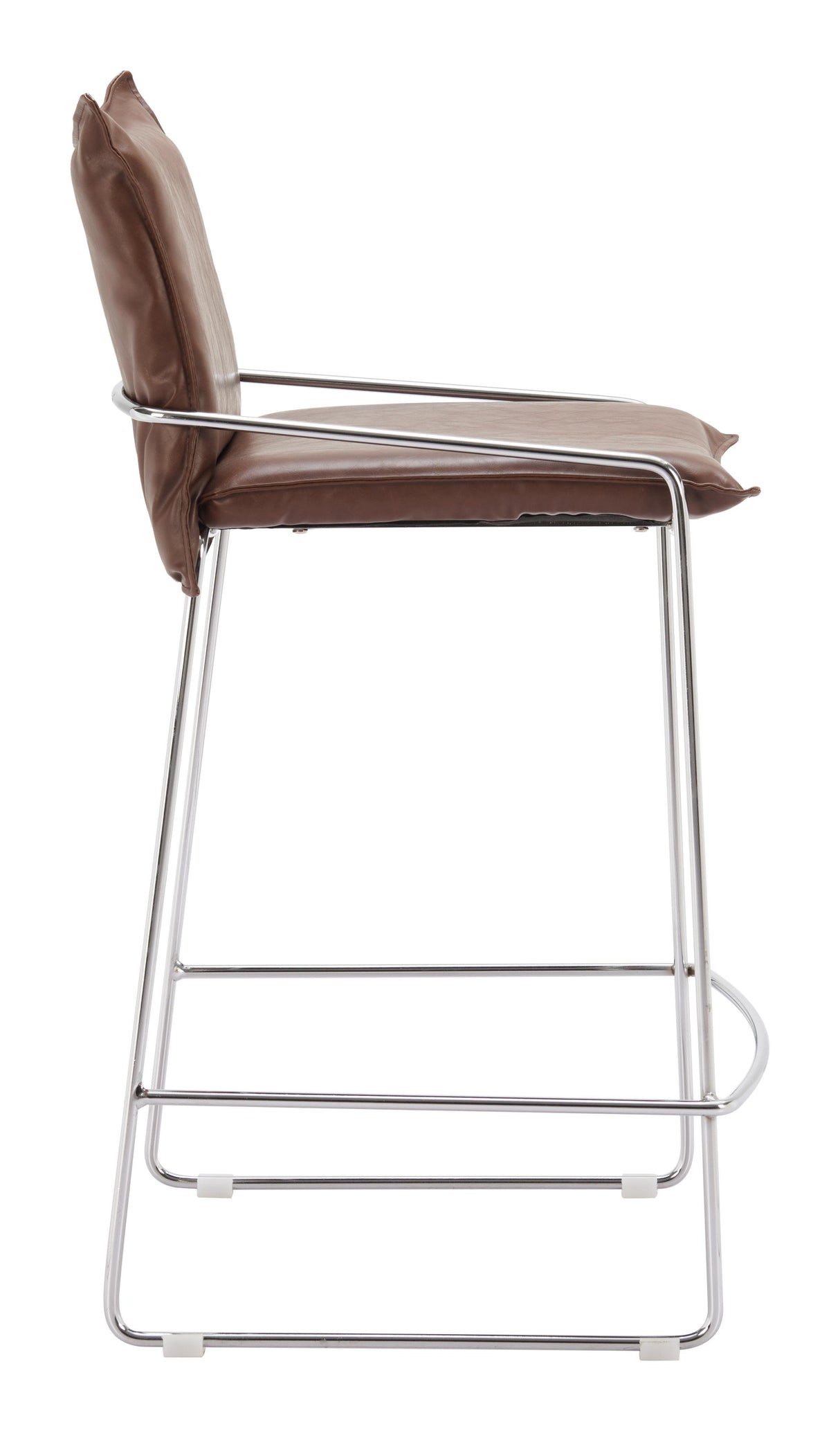 ZUO Pola Counter Stool Brown