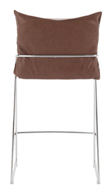 ZUO Pola Counter Stool Brown