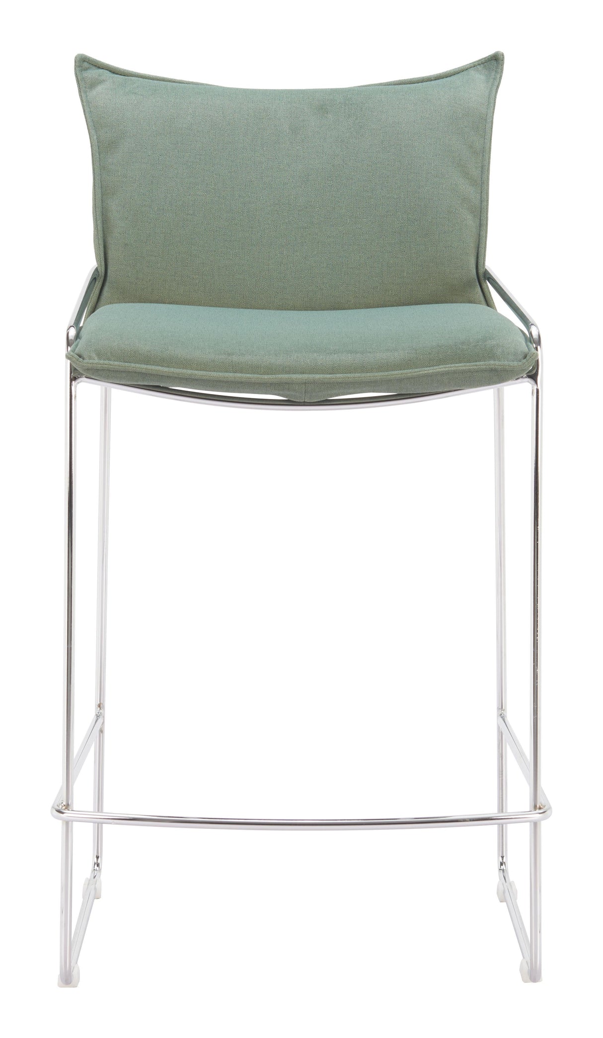 ZUO Pola Counter Stool Green