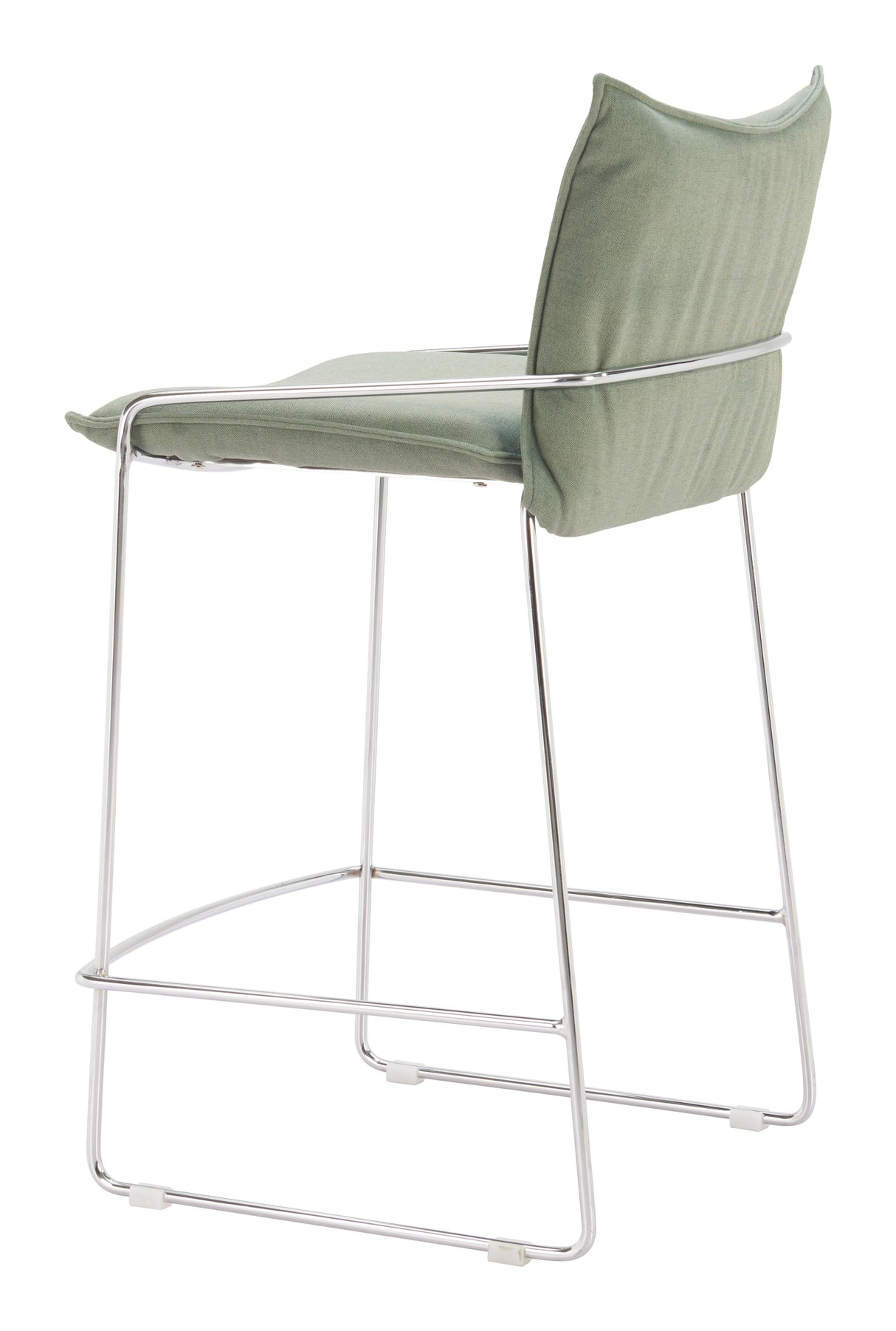 ZUO Pola Counter Stool Green
