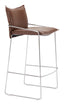 ZUO Pola Barstool Brown