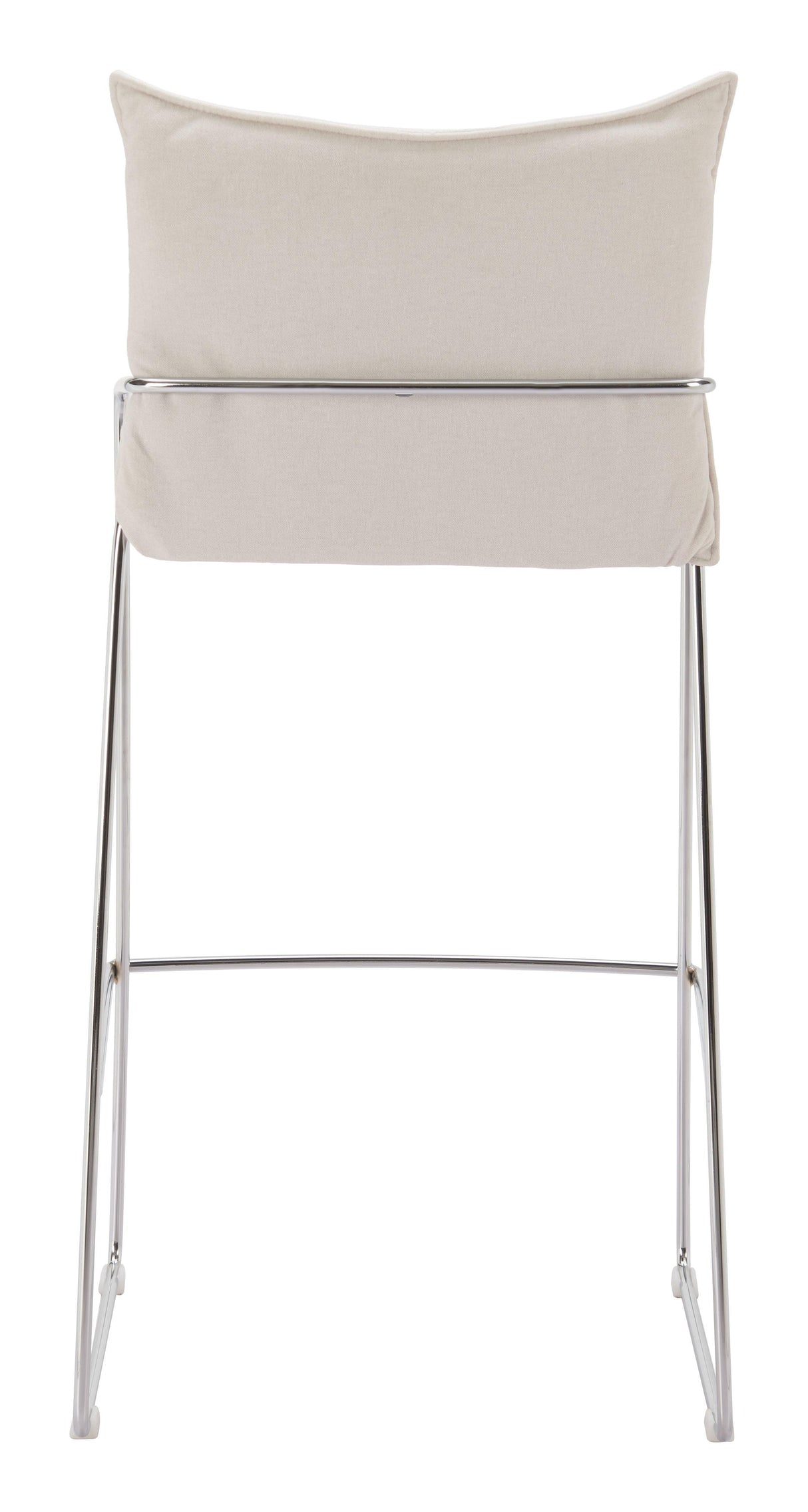 ZUO Pola Barstool White