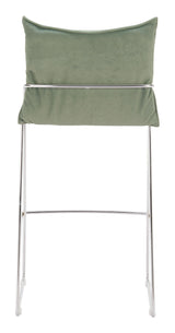 ZUO Pola Barstool Green