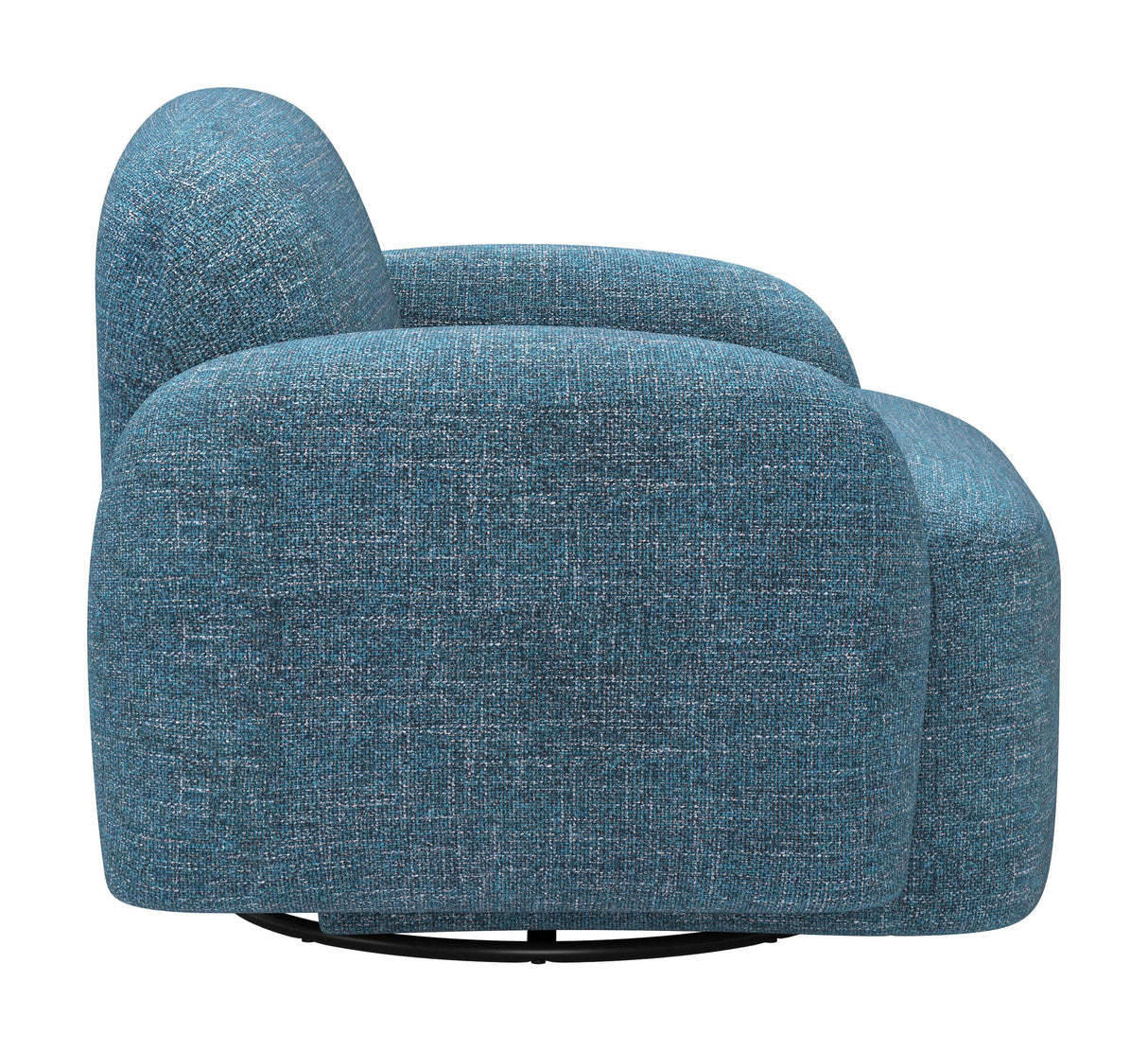 ZUO Cleo Swivel Chair Blue