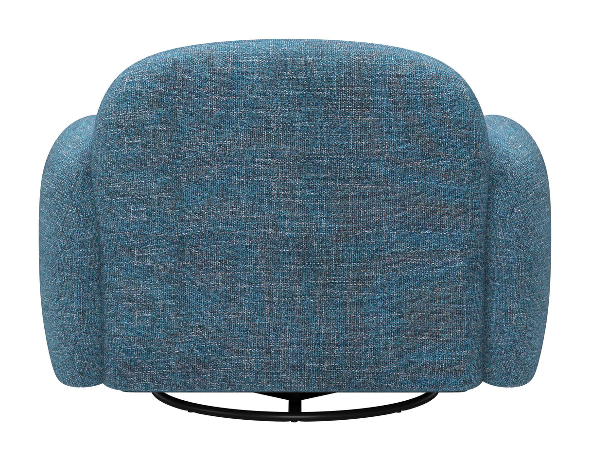 ZUO Cleo Swivel Chair Blue