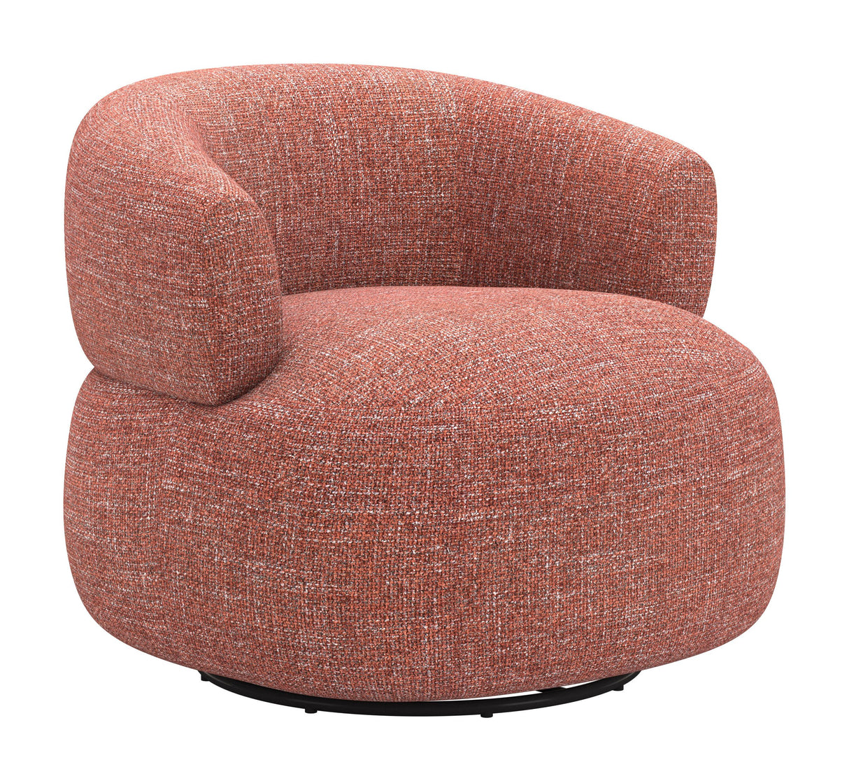 ZUO Venezia Swivel Chair Brown