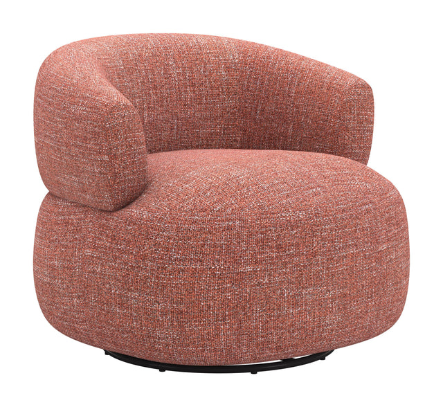 ZUO Venezia Swivel Chair Brown