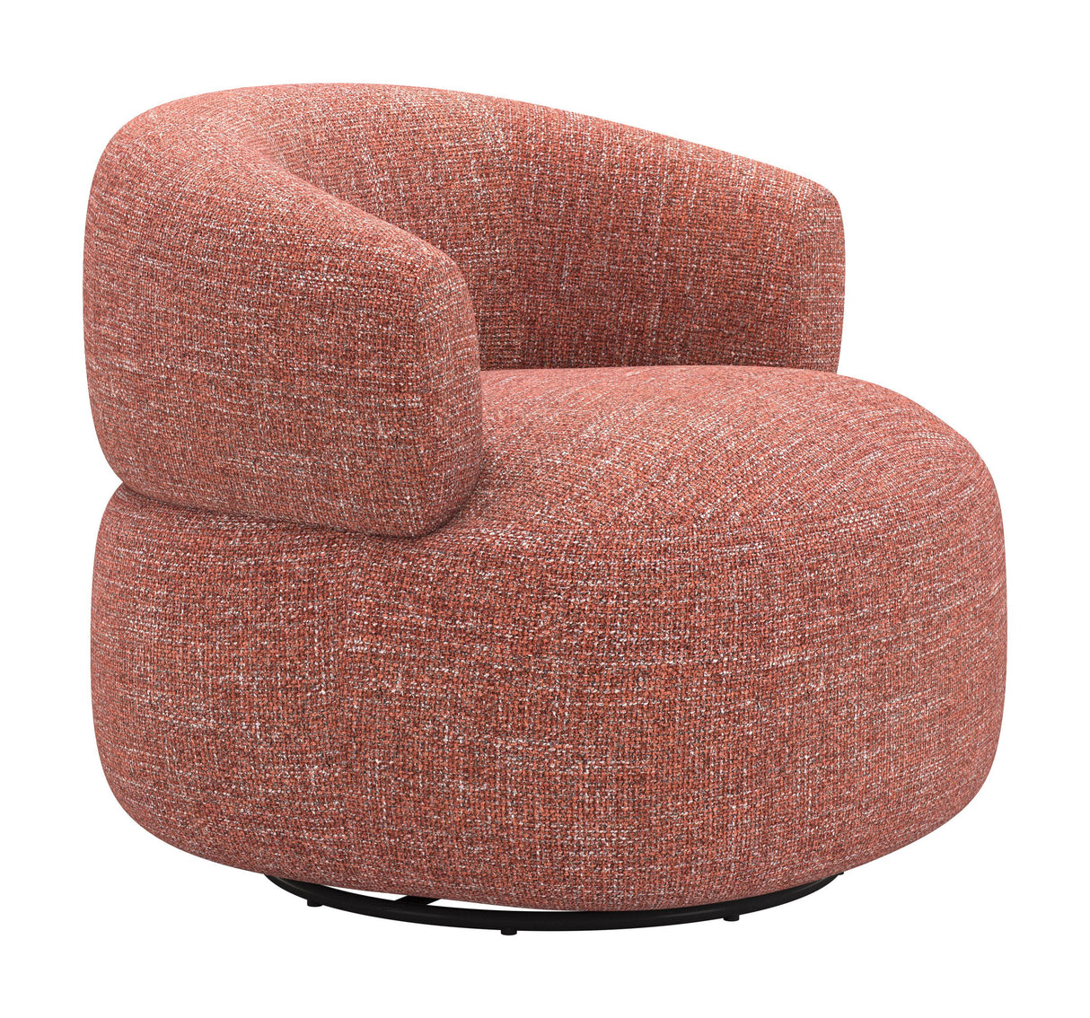 ZUO Venezia Swivel Chair Brown