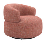 ZUO Venezia Swivel Chair Brown