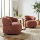 ZUO Venezia Swivel Chair Brown