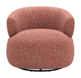 ZUO Venezia Swivel Chair Brown