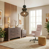 ZUO Sable Office Chair Ivory