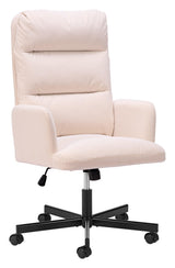 ZUO Sable Office Chair Ivory