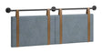 ZUO Zeva Floating Queen Headboard Gray