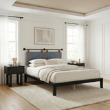 ZUO Zeva Floating Queen Headboard Gray