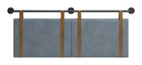 ZUO Zeva Floating Queen Headboard Gray