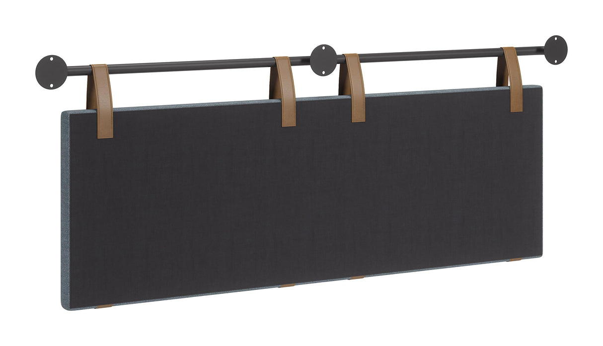 ZUO Zeva Floating Queen Headboard Gray