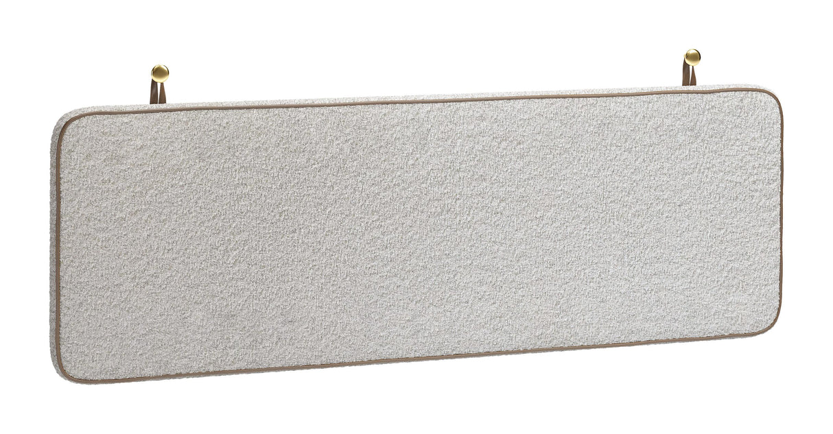 ZUO Bela Floating Queen Headboard Ivory
